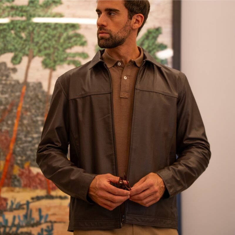 Jaqueta Couro Tradicional - Imagem 3