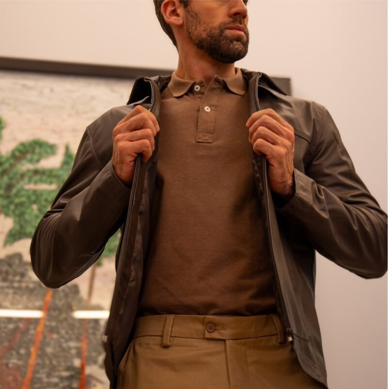 Jaqueta Couro Tradicional - Imagem 2