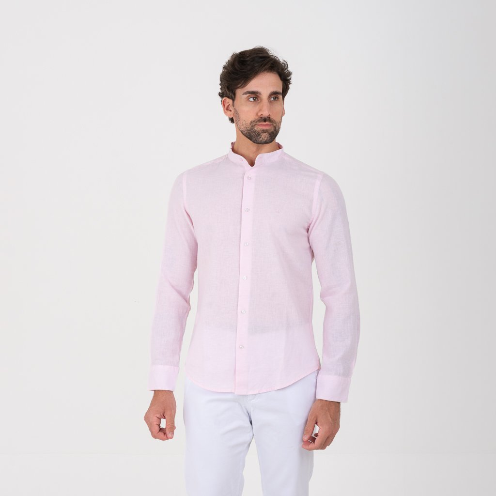 00005315-rosa-main-1 Camisa Manga Longa Bata Pienza - Imagem 1